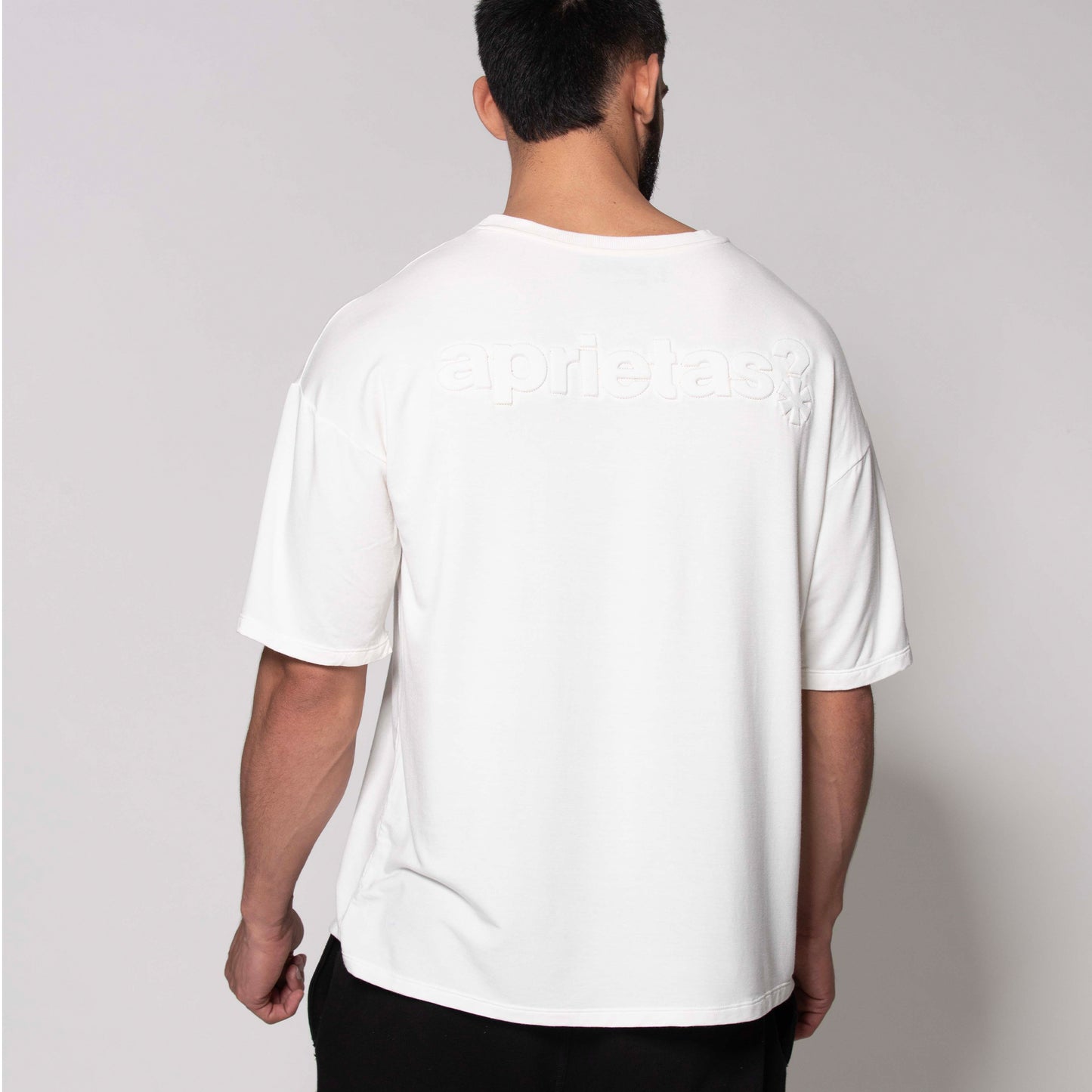 CAMISETA APRIETAS BRAND BLANCA