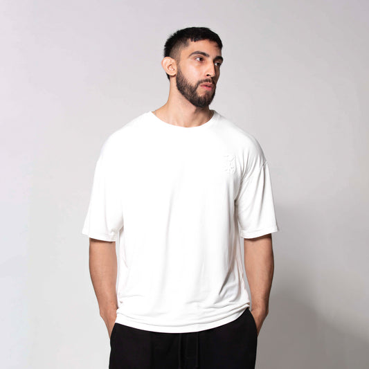 CAMISETA APRIETAS BRAND BLANCA