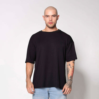 CAMISETA APRIETAS BRAND NEGRA