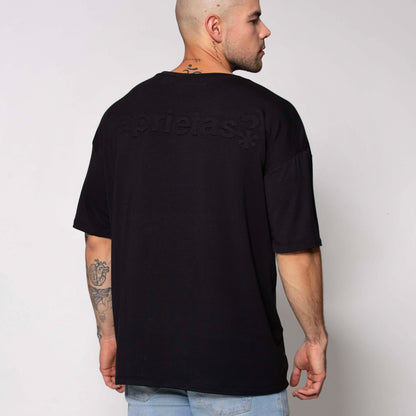 CAMISETA APRIETAS BRAND NEGRA