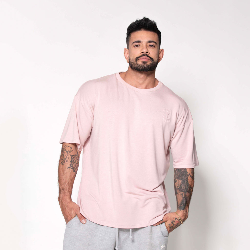 CAMISETA APRIETAS BRAND TOTAL PALE PINK