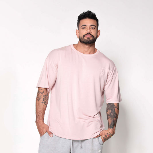 CAMISETA APRIETAS BRAND ROSA