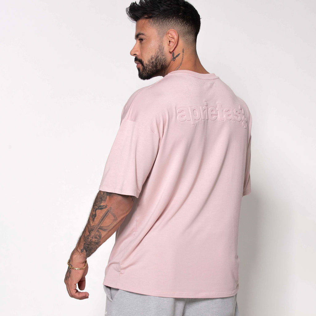 CAMISETA APRIETAS BRAND TOTAL PALE PINK