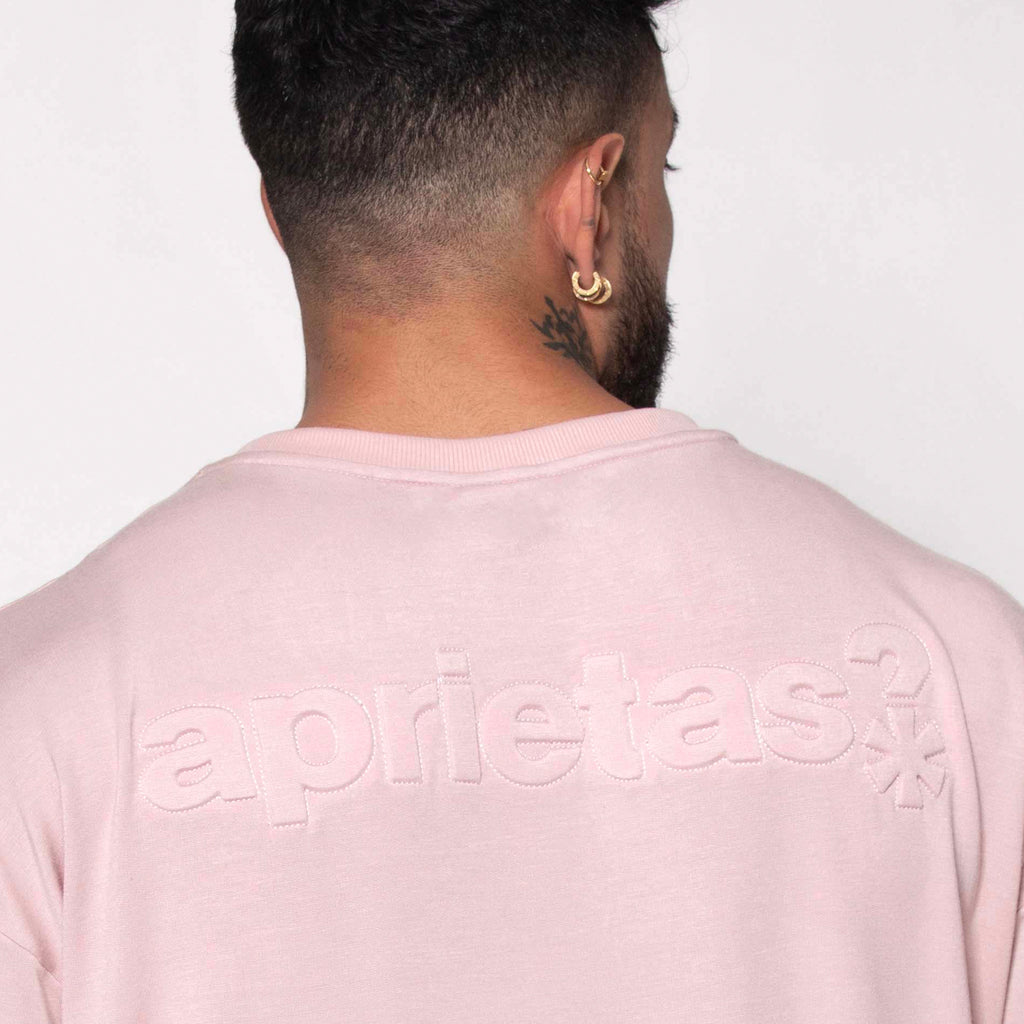 CAMISETA APRIETAS BRAND TOTAL PALE PINK