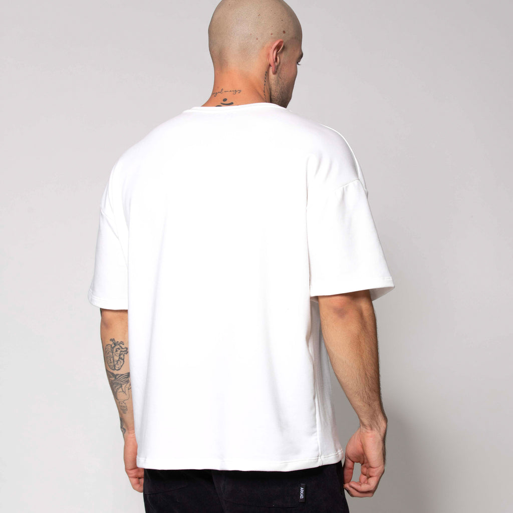 CAMISETA APRIETAS BRAND URBAN WHITE