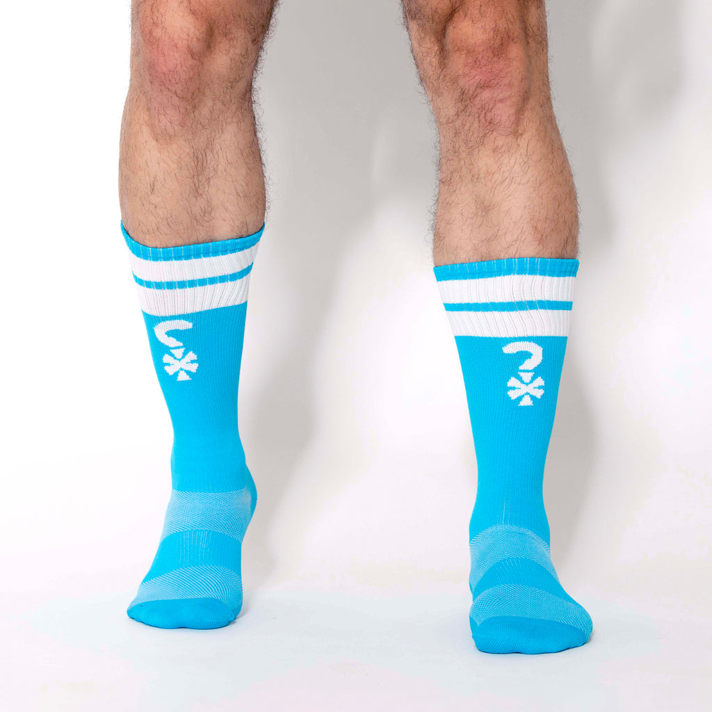 MEDIAS SPORT APRIETAS BASIC FULL AZUL SKY