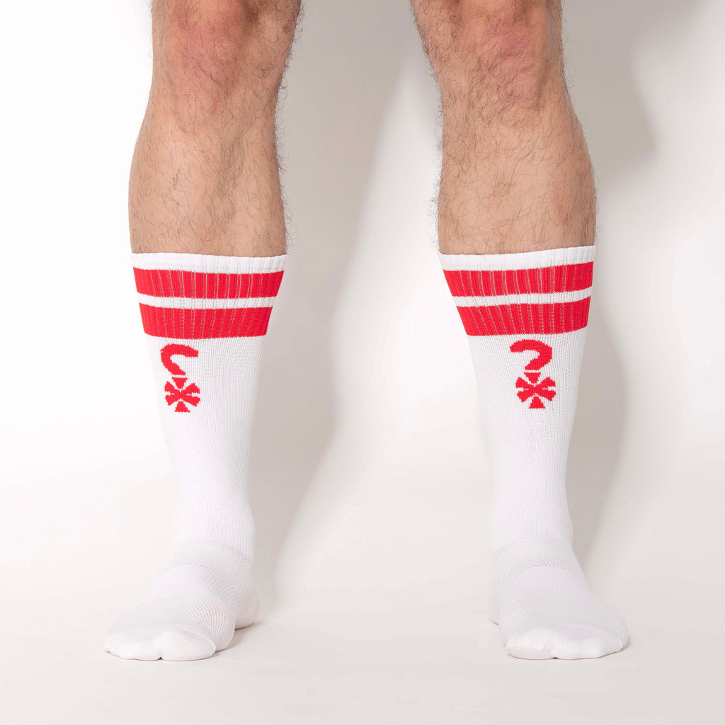 MEDIAS SPORT APRIETAS BASIC ROJO